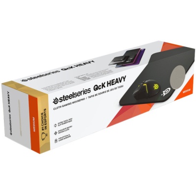Килимок для мишки SteelSeries QcK Heavy Medium Black (63836)