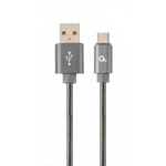 Дата кабель USB 2.0 AM to Type-C 1.0m Cablexpert (CC-USB2S-AMCM-1M-BG)