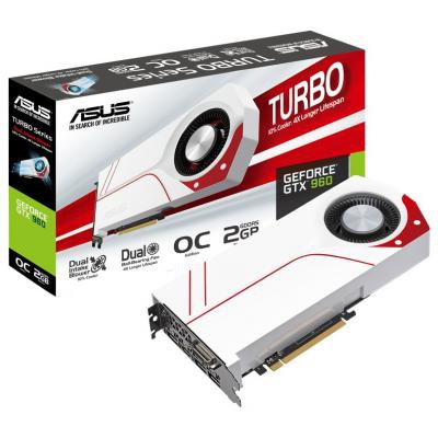 Видеокарта ASUS GeForce GTX960 2048Mb TURBO OC (TURBO-GTX960-OC-2GD5)