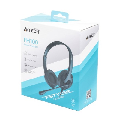 Навушники A4Tech FH100 Stone Black