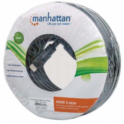 Кабель мультимедийный HDMI to HDMI 22.5m Manhattan (308458)