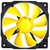 Кулер для корпуса Xigmatek XOF-F1256 Yellow (CFS-OXGKS-WU6)