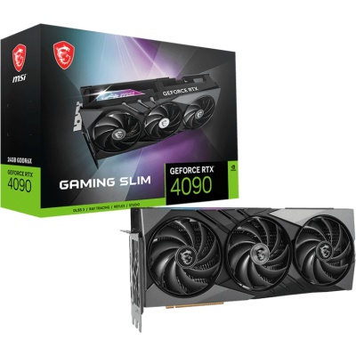 Відеокарта MSI GeForce RTX4090 24GB GAMING SLIM TRIO (RTX 4090 GAMING SLIM 24G)