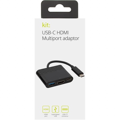 Переходник Type-C to HDMI/USB 3.0/Type-C Kit (CHDMIUSBADP)