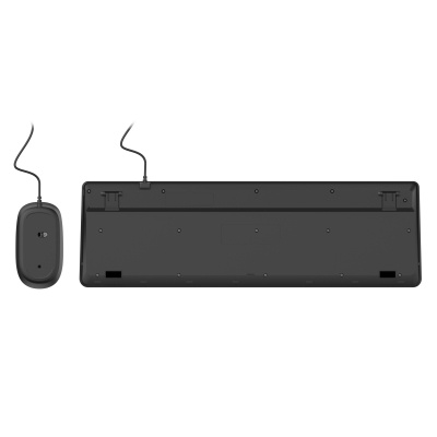 Комплект 2E MK405 USB UA Black (2E-MK405UBK)