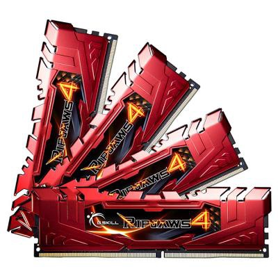 Модуль памяти для компьютера DDR4 16GB (4x4GB) 2400 MHz Ripjaws G.Skill (F4-2400C15Q-16GRR)