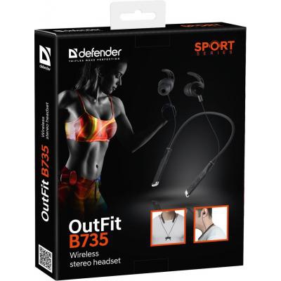 Наушники Defender OutFit B735 Black (63735)