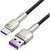 Дата кабель USB 2.0 AM to USB-C 1.0m Cafule Metal 66W black Baseus (CAKF000101)