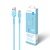 Дата кабель USB 2.0 AM to Micro 5P 1.2m AL-CBCOLOR-M1BL Blue ACCLAB (1283126518133)