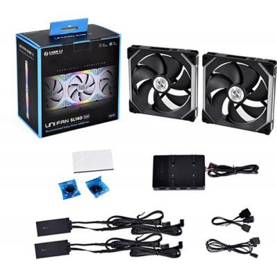 Кулер для корпуса Lian Li Uni Fan SL120-3 Triple Black (G99.12UF3B.00)