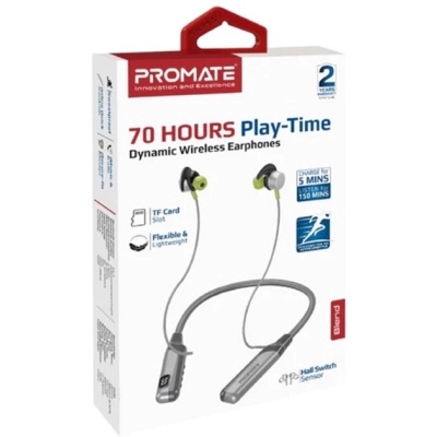 Навушники Promate Blend Grey (blend.grey)