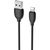 Дата кабель USB 2.0 AM to Lightning 1.0m BX19 Benefit 3A Black BOROFONE (BX19LB)