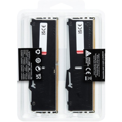 Модуль пам'яті для комп'ютера DDR5 32GB (2x16GB) 4800 MHz Beast Kingston Fury (ex.HyperX) (KF548C38BBAK2-32)