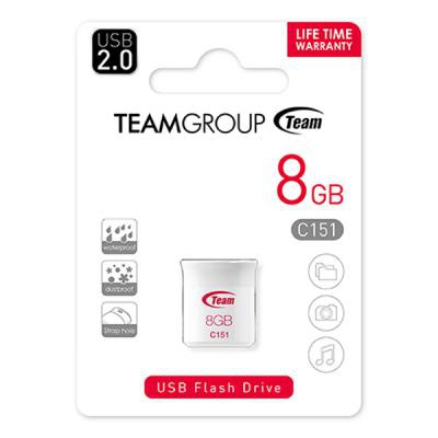 USB флеш накопитель Team 8GB C151 USB 2.0 (TC1518GR01)