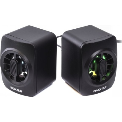 Акустична система Maxxter CSP-U005RGB USB Black (CSP-U005RGB)