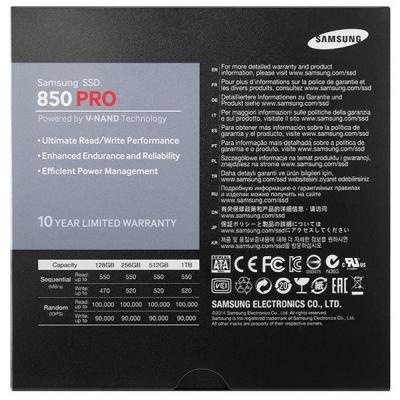 Накопитель SSD 2.5' 256GB Samsung (MZ-7KE256BW_OEM)