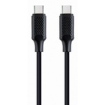 Дата кабель USB-C to USB-C 1.5m 60W USB 2.0 Cablexpert (CC-USB2-CMCM60-1.5M)