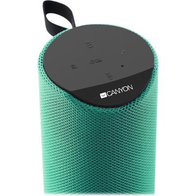 Акустическая система Canyon Portable Bluetooth Speaker Green (CNS-CBTSP5G)