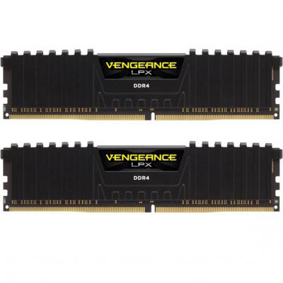 Модуль памяти для компьютера DDR4 32GB (2x16GB) 3200 MHz Vengeance LPX Black CORSAIR (CMK32GX4M2D3200C16)