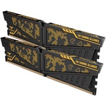 Модуль пам'яті для комп'ютера DDR4 16GB (2x8GB) 3200 MHz Vulcan TUF Yellow Team (TLTYD416G3200HC16CDC01)