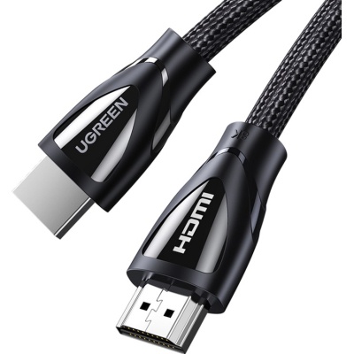 Кабель мультимедійний HDMI to HDMI 1.0m V2.1 HD140 Ugreen (80401)