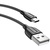 Дата кабель USB 2.0 AM to Type-C 1.0m Mini T-C807 Black T-Phox (T-C807 Black)