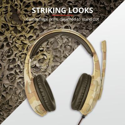 Наушники Trust GXT 310D Radius Gaming Headset Desert camo (22208)