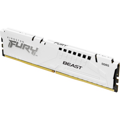 Модуль пам'яті для комп'ютера DDR5 32GB 6000 MHz Beast White XMP Kingston Fury (ex.HyperX) (KF560C30BW-32)