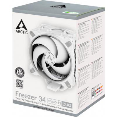 Кулер до процесора Arctic Freezer 34 eSports DUO Grey/White (ACFRE00074A)