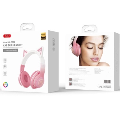 Навушники XO BE38 Pink (BE38.pink)