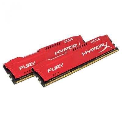 Модуль памяти для компьютера DDR4 32GB (2x16GB) 2666 MHz HyperX FURY Red Kingston (HX426C16FRK2/32)