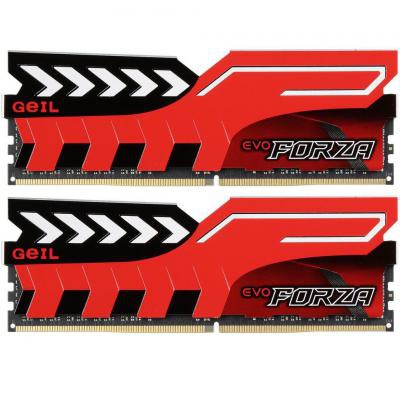 Модуль памяти для компьютера DDR4 32GB (2x16GB) 3000 MHz EVO FORZA RED GEIL (GFR432GB3000C16ADC)