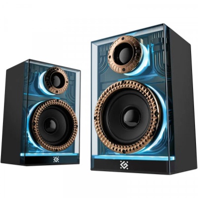 Акустична система Defender Futuro LED Bluetooth Black (65087)