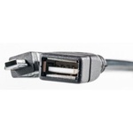 Перехідник OTG USB 2.0 AF to Mini 5P 0.1m PowerPlant (KD00AS1234)
