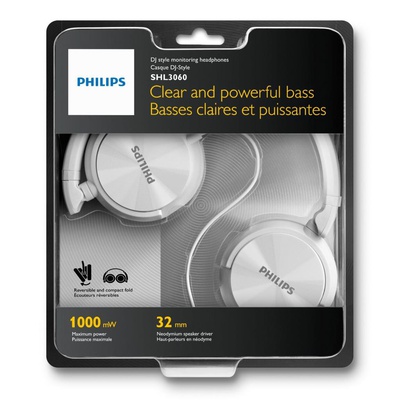 Наушники PHILIPS SHL3060 White (SHL3060WT/00)