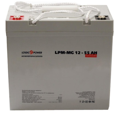 Батарея до ДБЖ LogicPower LPM MG 12В 55Ач (3873)