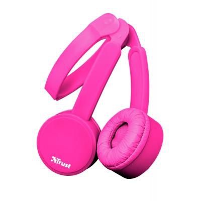 Наушники Trust Nano On-Ear Mic Pink (23102)