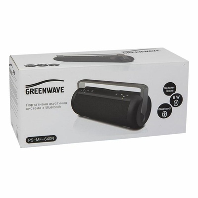 Акустическая система Greenwave PS-MF-640N, black (R0014178)