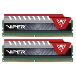 Модуль памяти для компьютера DDR4 16GB (2x8GB) 2400 MHz Viper Elite Red Patriot (PVE416G240C5KRD)