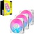 Кулер до корпусу Corsair iCUE Link RX120 RGB PWM White Triple Pack (CO-9051022-WW)