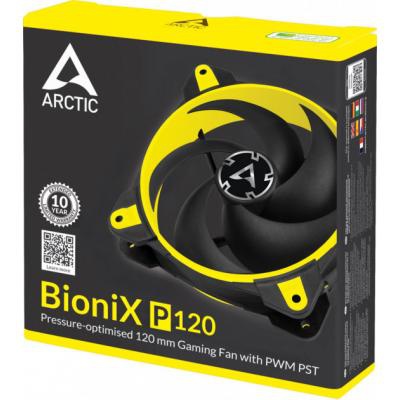 Кулер для корпуса Arctic BioniX P120 Yellow (ACFAN00117A)