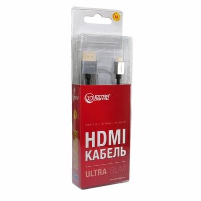 Кабель мультимедийный HDMI to HDMI 1.5m EXTRADIGITAL (KBH1605)