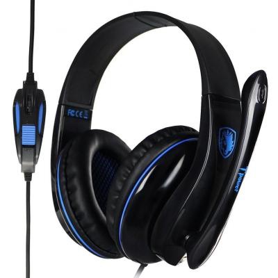 Наушники SADES Tpower Black/Blue (SA701-B-BL)