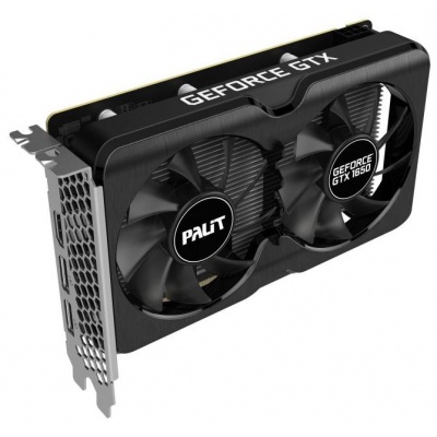 Видеокарта Palit GeForce GTX1650 4096Mb GAMINGPRO OC DDR6 (NE61650S1BG1-1175A)