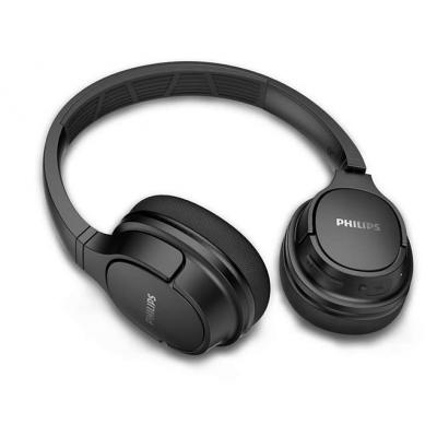 Наушники Philips ActionFit TASH402 Over-Ear IPX4 Wireless Mic Black (TASH402BK/00)