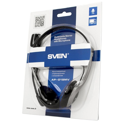 Наушники SVEN AP-015MV black-gray