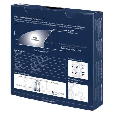 Кулер для корпуса Arctic F12 TC (AFACO-120T0-GBA01)