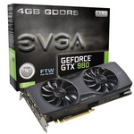 Видеокарта EVGA GeForce GTX980 4096Mb FTW ACX 2.0 (04G-P4-2986-KR)
