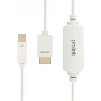 Кабель мультимедийный Prolink miniDisplayPort to HDMI A 2.0m (MP340)