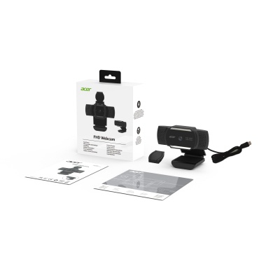 Веб-камера Acer FHD Webcam Black (HP.EXPBG.019)